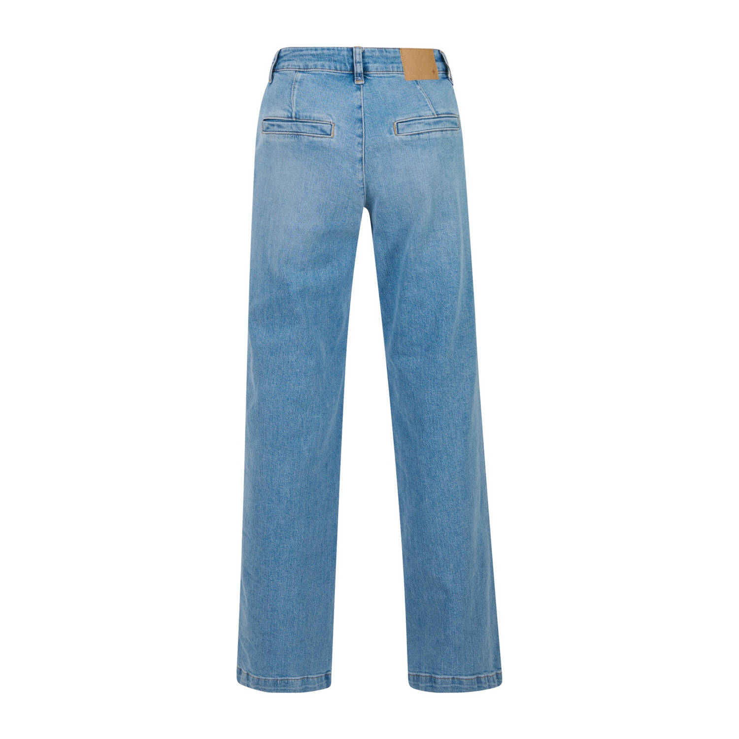 Shoeby high waist wide leg jeans light blue denim