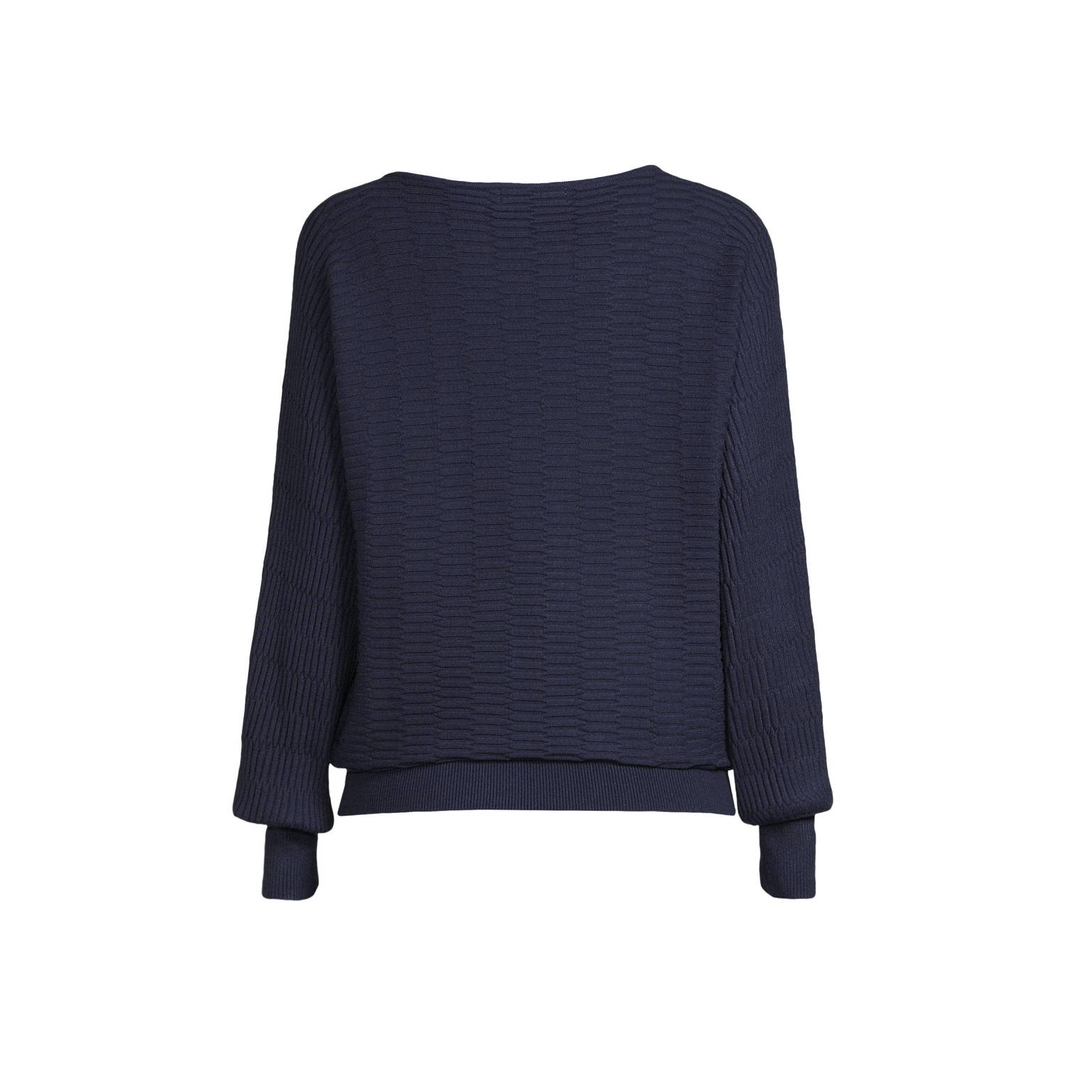 Imagine trui met vleermuismouwen marineblauw