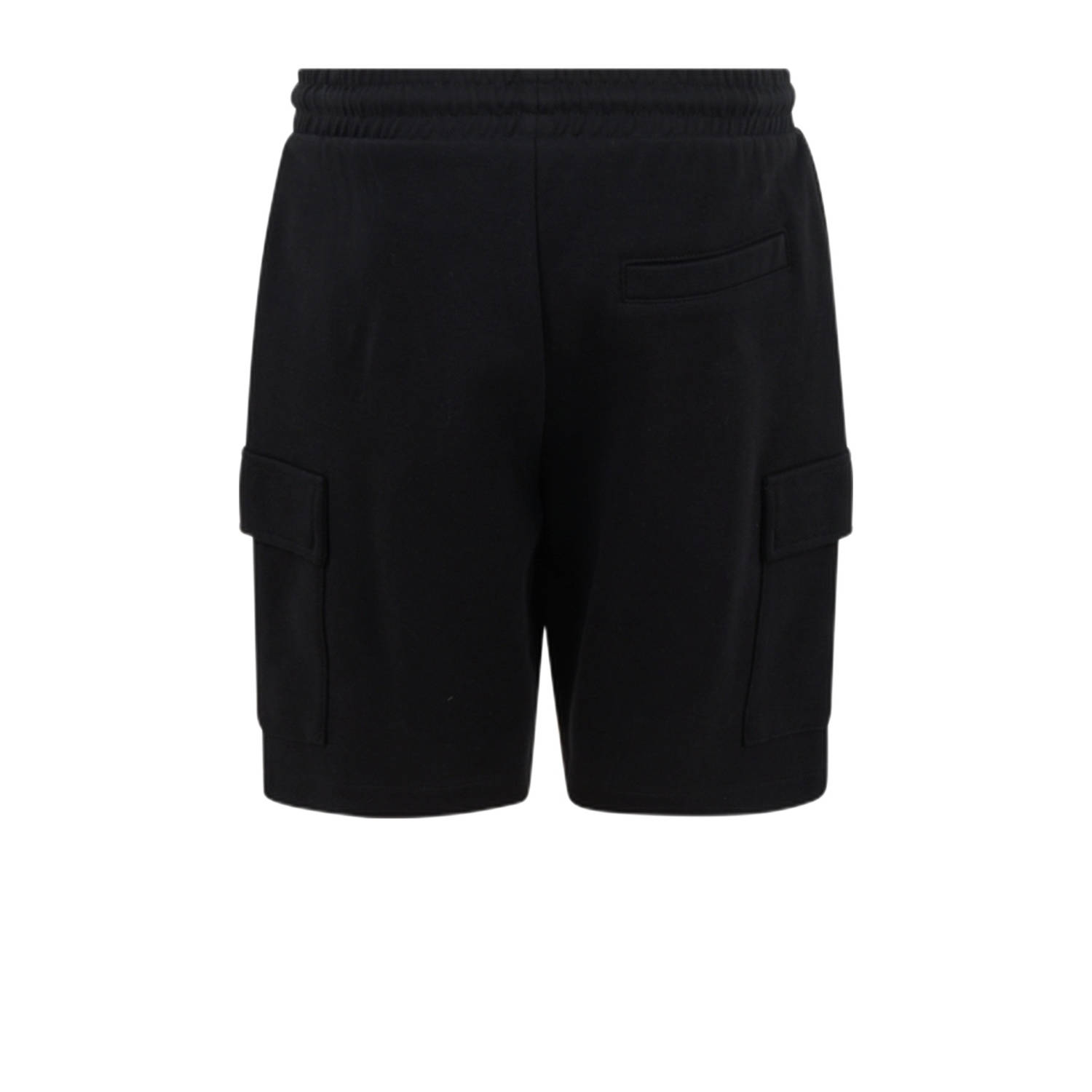 Shoeby regular waist regular fit cargo short zwart
