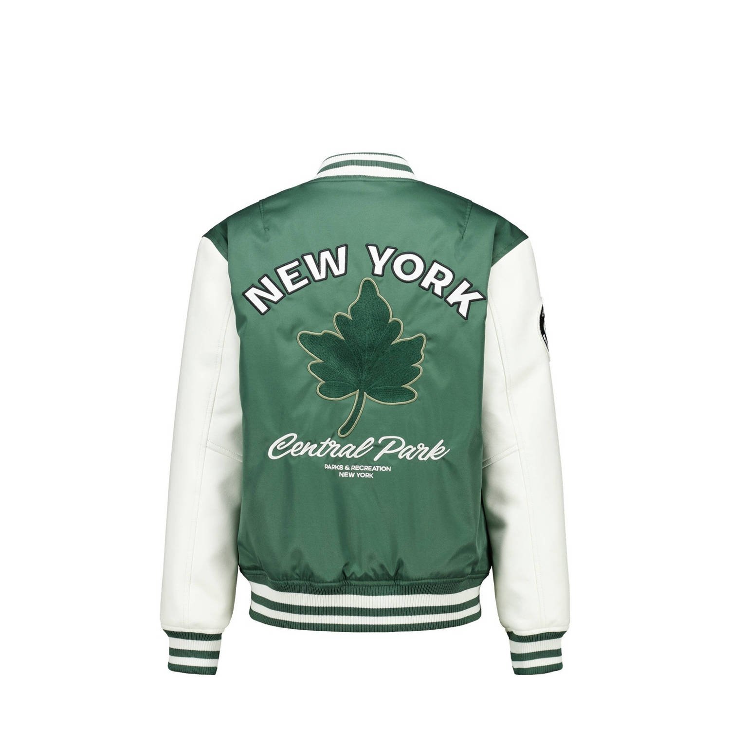 America Today baseball jacket groen