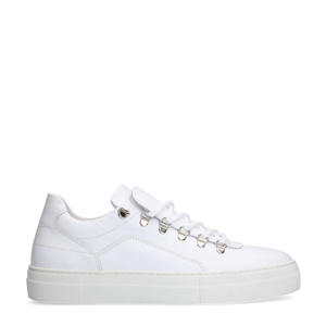 leren sneakers wit