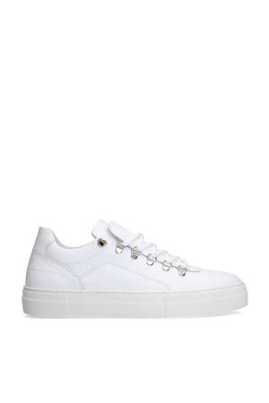 leren sneakers wit