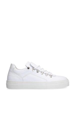 leren sneakers wit