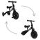 Born Lucky houten loopfiets - zwart
