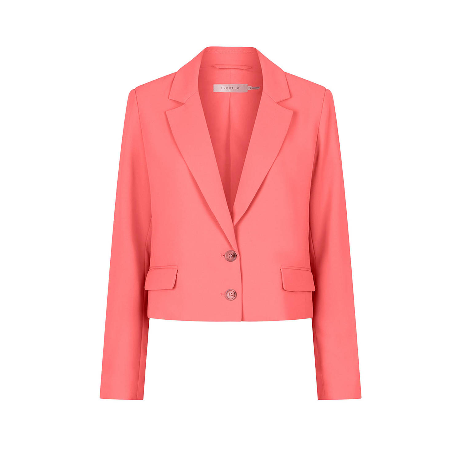 Esqualo cropped blazer roze