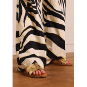 thumbnail: No Stress leren slippers goud