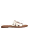 No Stress leren slippers goud