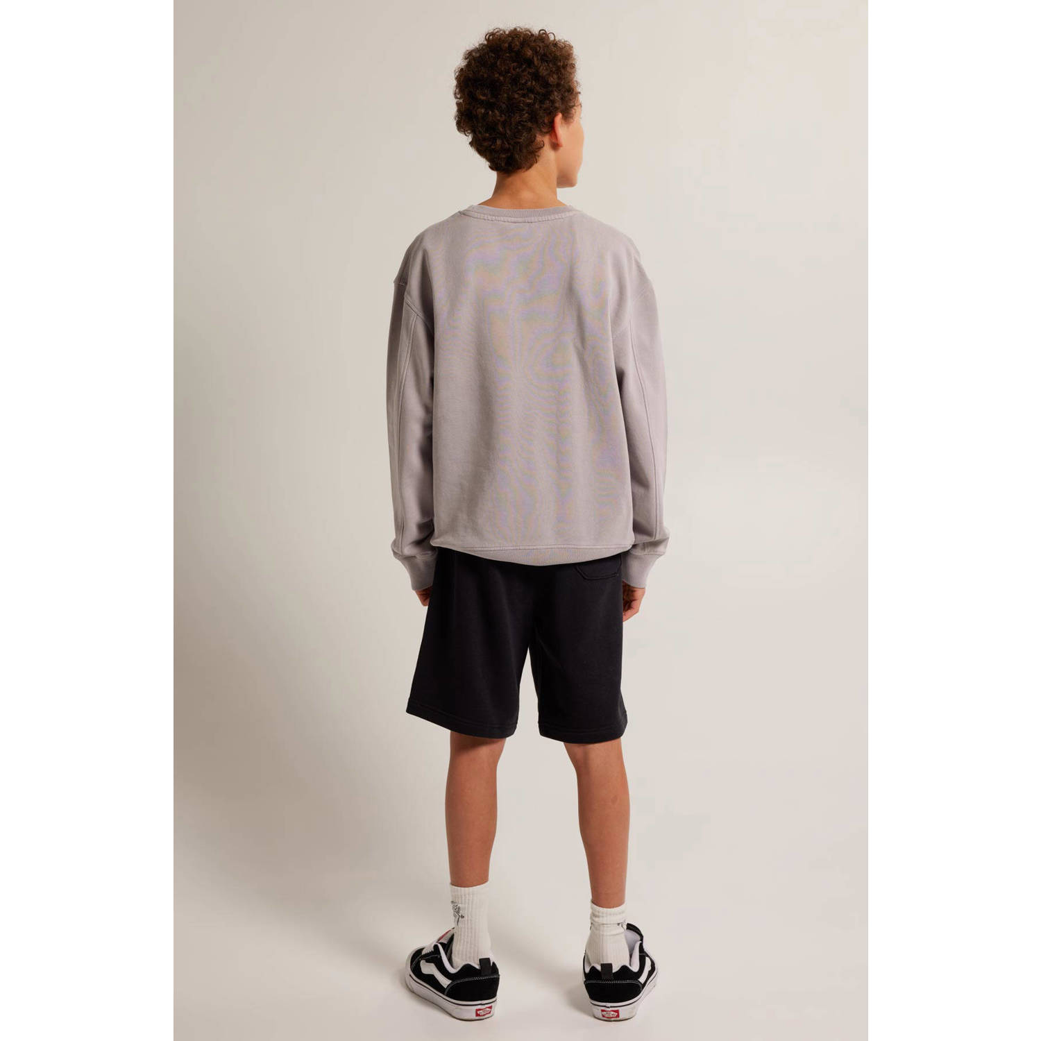 America Today sweatshort zwart