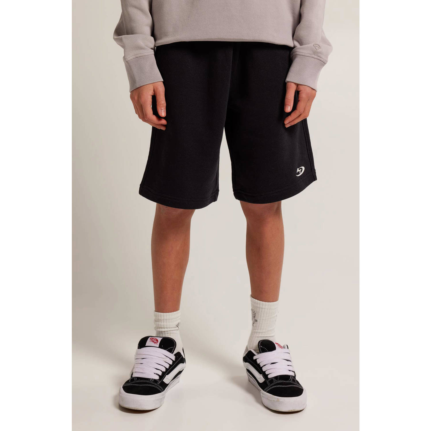 America Today sweatshort zwart