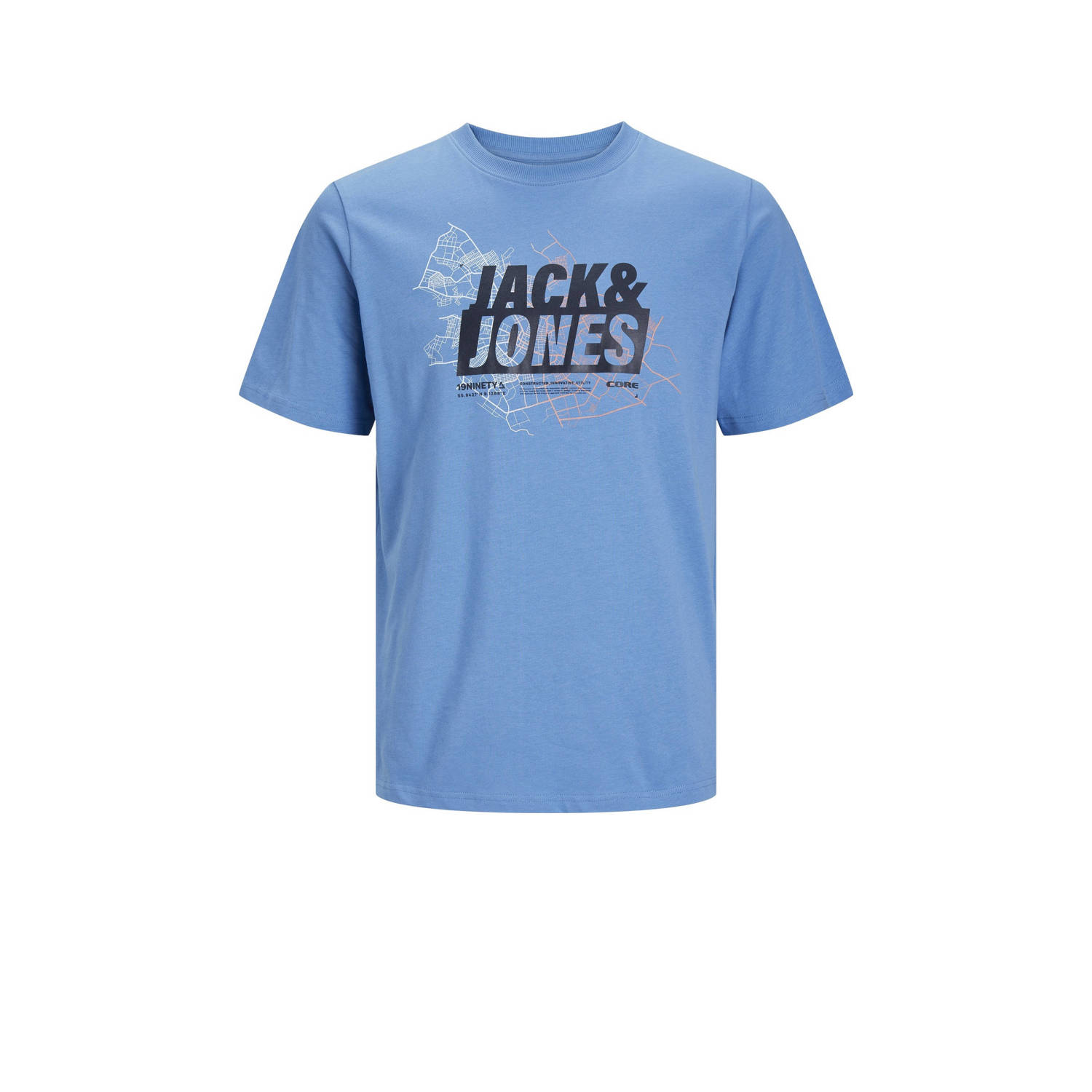 Jack & Jones Shirt met ronde hals JCOMAP LOGO TEE SS CREW NECK SN