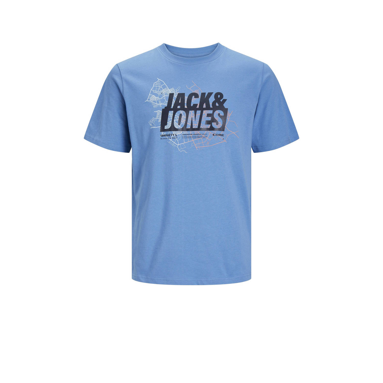 JACK & JONES CORE T-shirt JCOMAP met printopdruk pacific coast