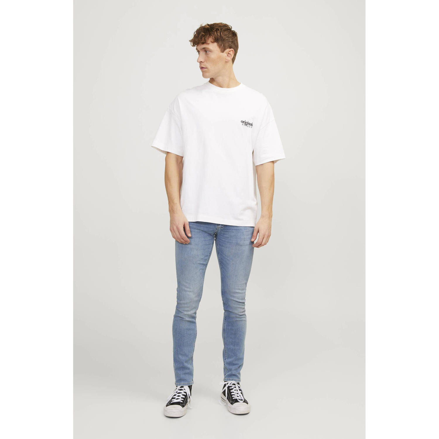 JACK & JONES JEANS INTELLIGENCE skinny jeans JJILIAM JJEVAN 594 sn blue denim