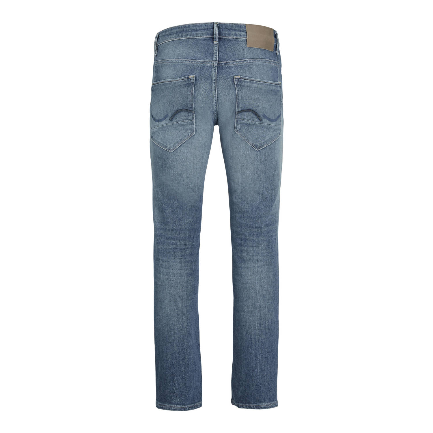 JACK & JONES JEANS INTELLIGENCE tapered fit jeans JJIMIKE JJBLADE 116 sn light blue denim