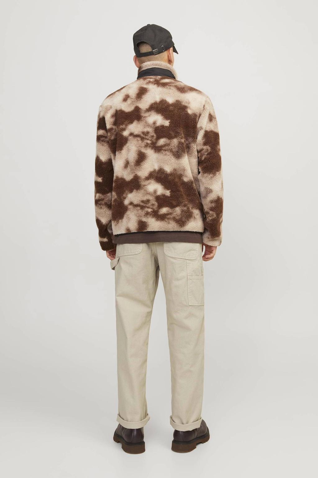Pantalon Cargo Jack & Jones Jpsteddie Jjbarkley - 100% Coton - Coupe Taille Mi-Haute