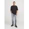 JACK & JONES JEANS INTELLIGENCE regular fit jeans JJICLARK JJEVAN grey denim