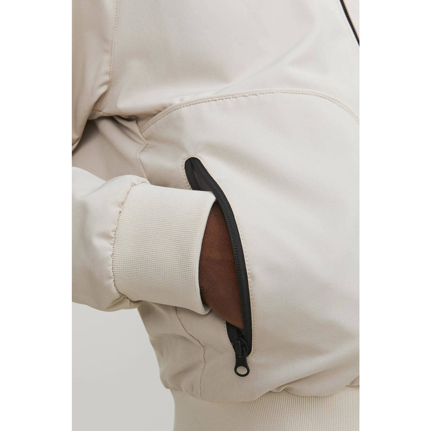 JACK & JONES CORE bomberjack JCOTRACK ecru