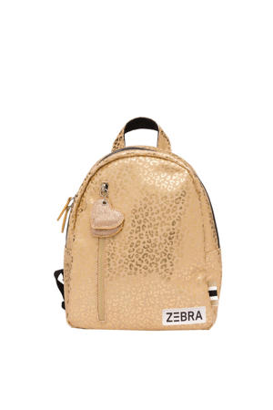 rugzak Metallic Leo S goudkleurig