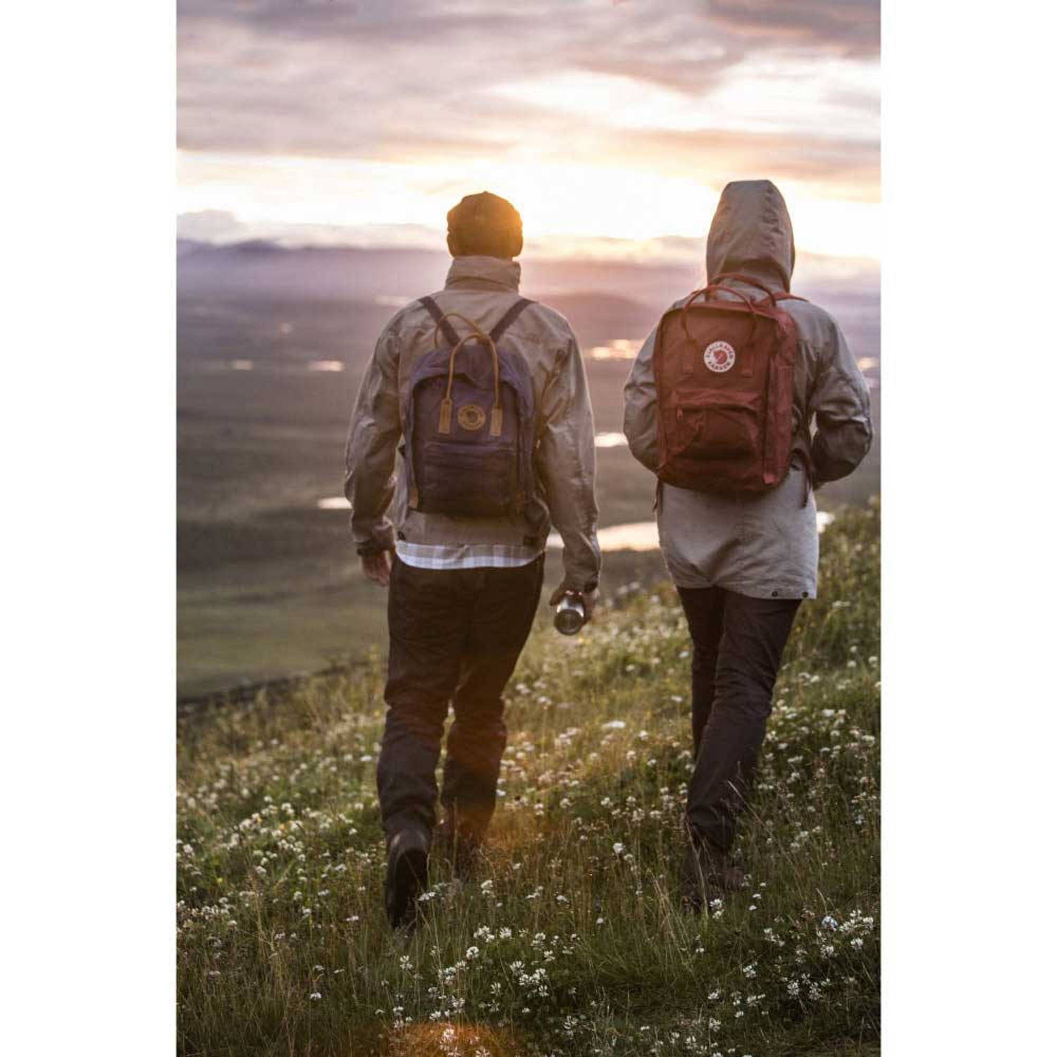 Fjällräven rugzak Kanken lichtblauw