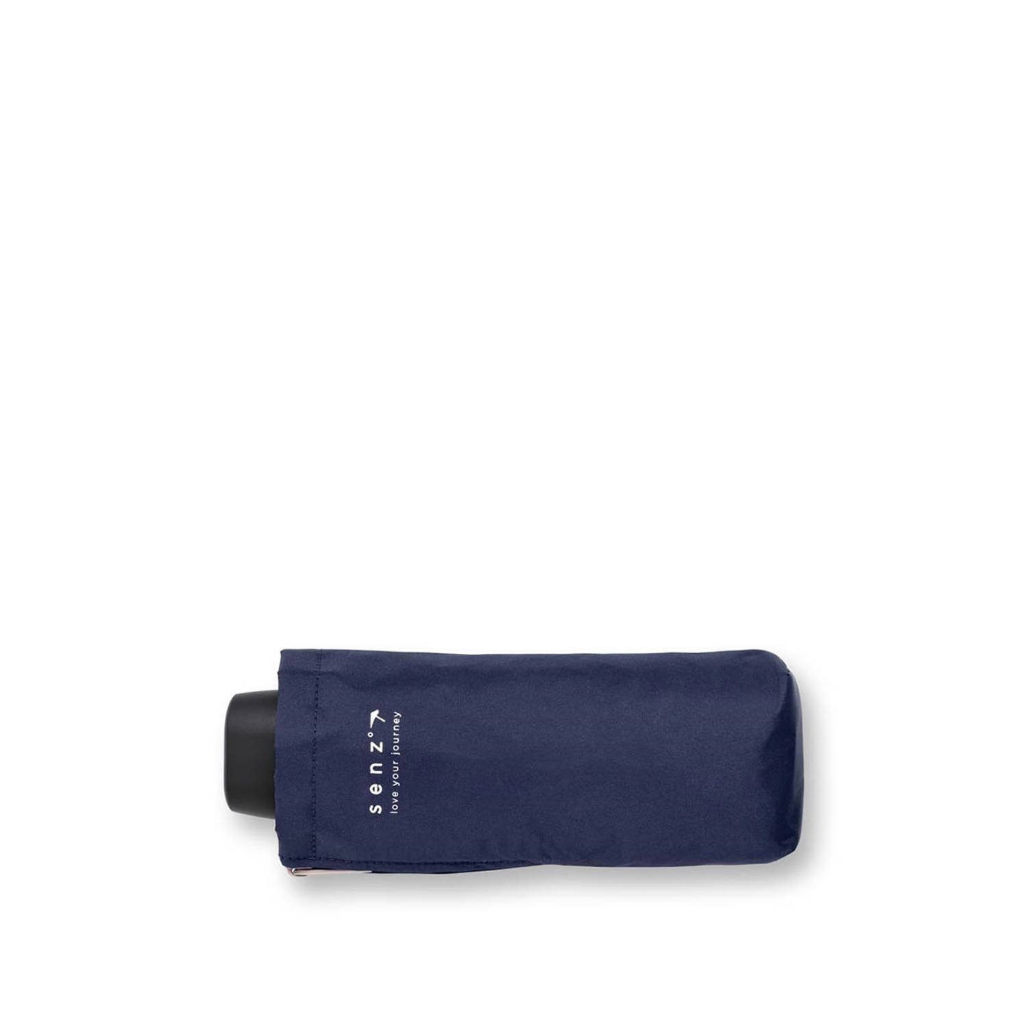 Senz opwvouwbare stormparaplu Micro Manual midnight blue