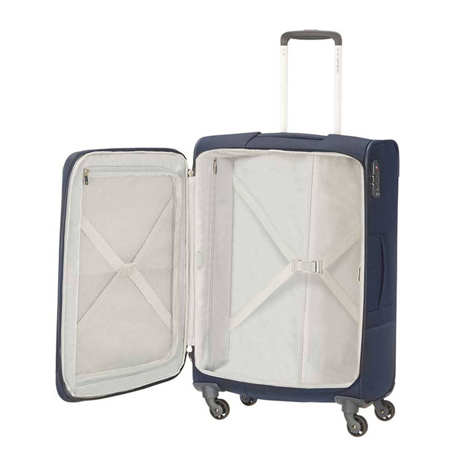 Samsonite trolley Base Boost 78 cm. Expandable donkerblauw