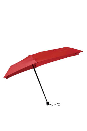 opwvouwbare stormparaplu Micro Manual passion red