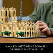 thumbnail: LEGO Architecture Notre-Dame van Parijs Bouwpakket voor Volwassenen 21061 21061
