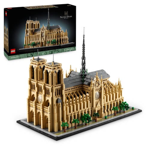 Wehkamp LEGO Architecture Notre-Dame van Parijs Bouwpakket voor Volwassenen 21061 21061 aanbieding
