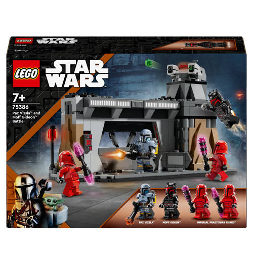 Wehkamp LEGO Star Wars Paz Vizsla™ en Moff Gideon™ duel 75386 aanbieding