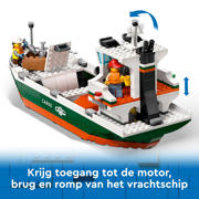 thumbnail: LEGO City Haven met vrachtschip, Boot Speelgoed voor Kinderen 60422