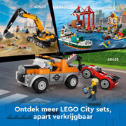 thumbnail: LEGO City Haven met vrachtschip, Boot Speelgoed voor Kinderen 60422