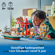 thumbnail: LEGO City Haven met vrachtschip, Boot Speelgoed voor Kinderen 60422