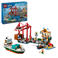 LEGO City Haven met vrachtschip, Boot Speelgoed voor Kinderen 60422