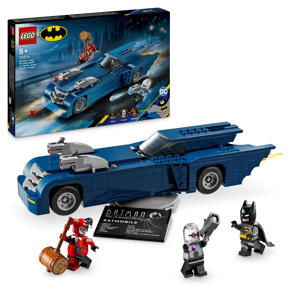 DC Batman: Batman met de Batmobile vs. Harley Quinn en Mr. Freeze Auto Speelgoed 76274 