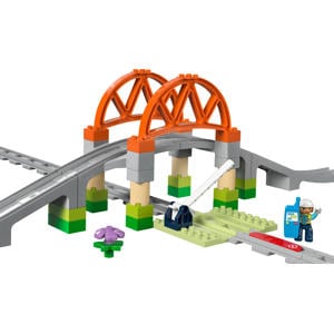 Stad Treinbrug en rails uitbreidingsset 10426