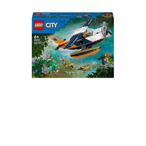 Wehkamp LEGO City Jungleonderzoekers: watervliegtuig 60425 aanbieding