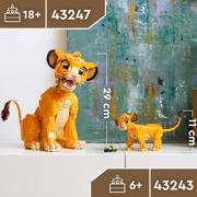 thumbnail: LEGO Disney Simba de Leeuwenkoning als welp, Bouwbaar Speelgoed voor kinderen 43243