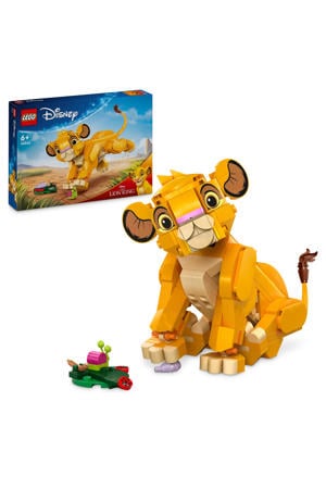 Simba de Leeuwenkoning als welp, Bouwbaar Speelgoed voor kinderen 43243