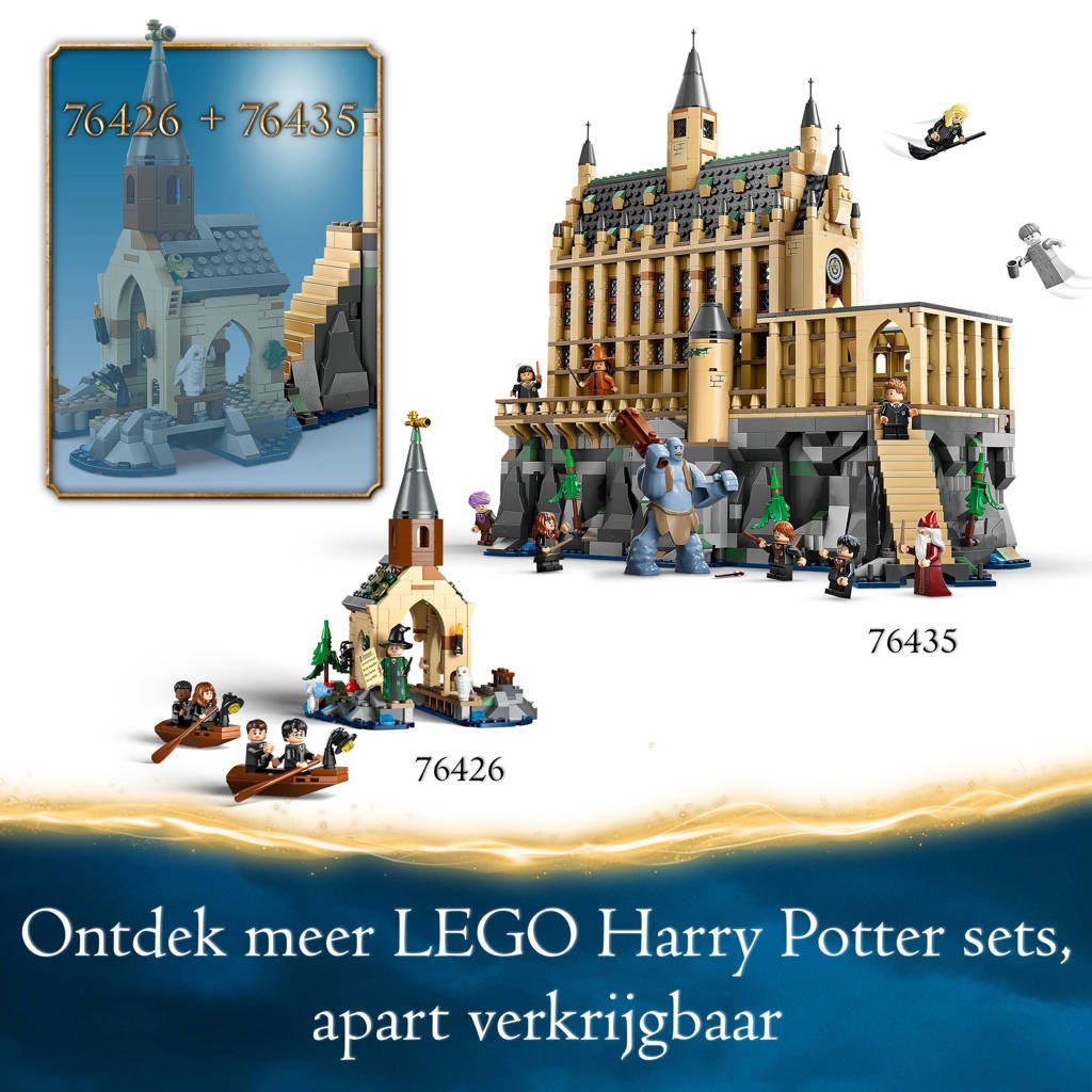 LEGO Harry Potter Kasteel Zweinstein™: de Grote Zaal 76435 | wehkamp