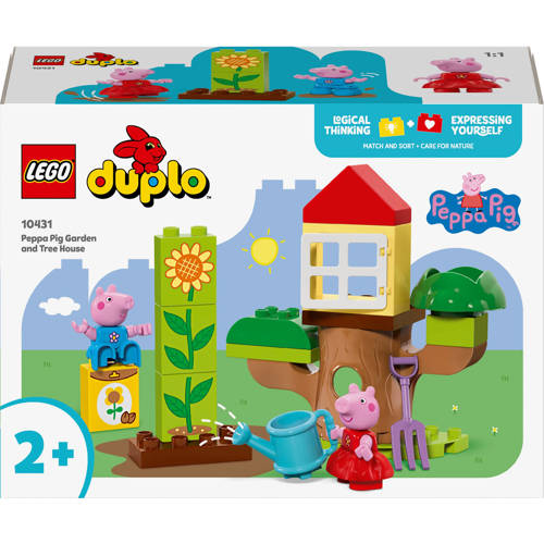 Wehkamp LEGO Duplo Peppa Big tuin en boomhut 10431 aanbieding