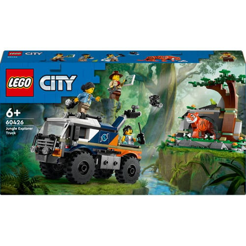 Wehkamp LEGO City Jungleonderzoekers: offroad truck 60426 aanbieding