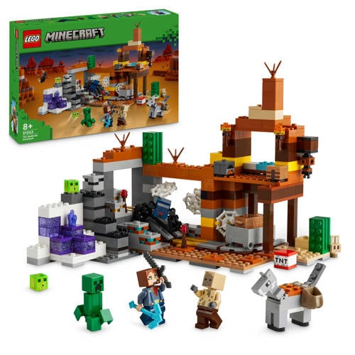 Wehkamp LEGO Minecraft De woestenijmijnschacht 21263 aanbieding