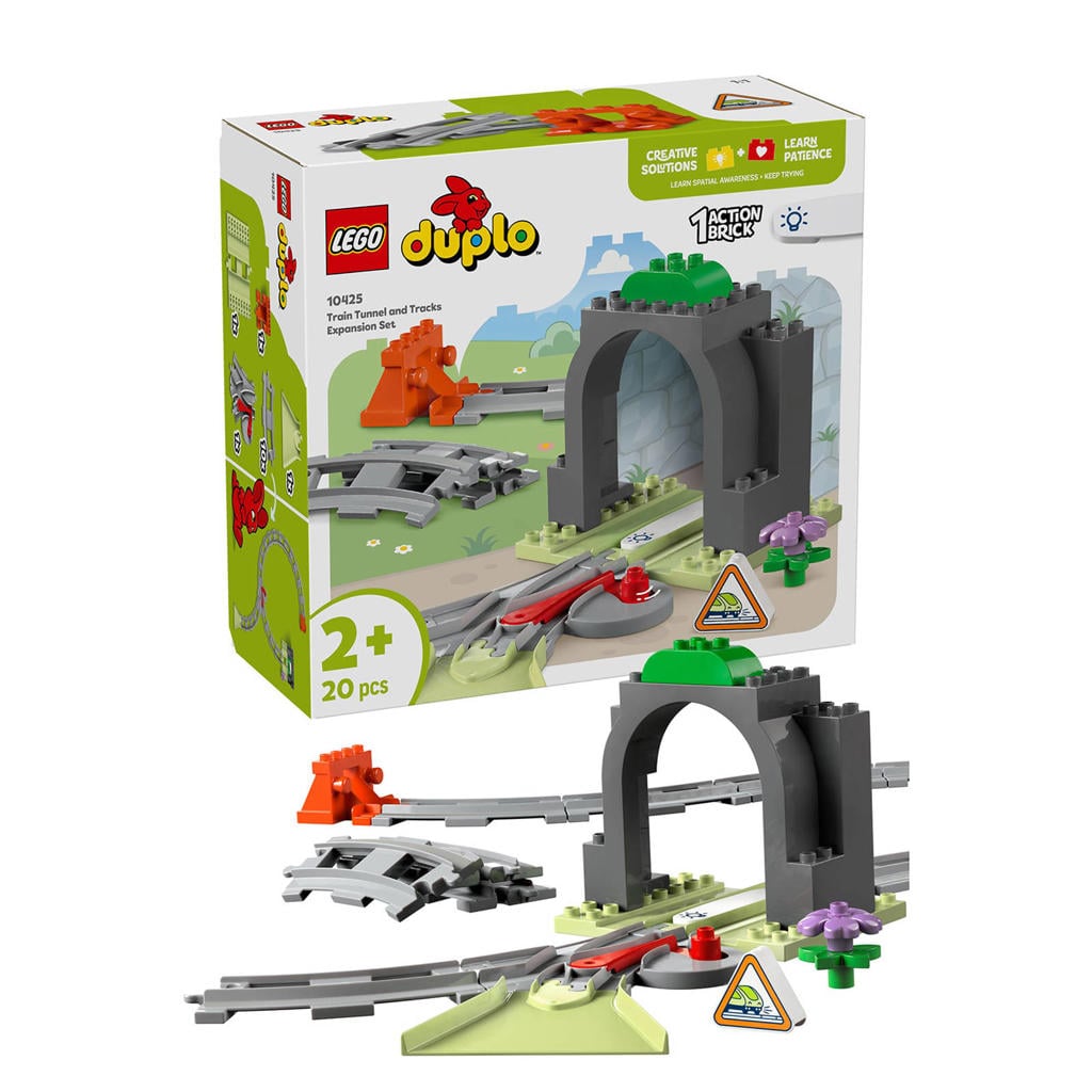 LEGO DUPLO Stad Treintunnel en rails uitbreidingsset 10425