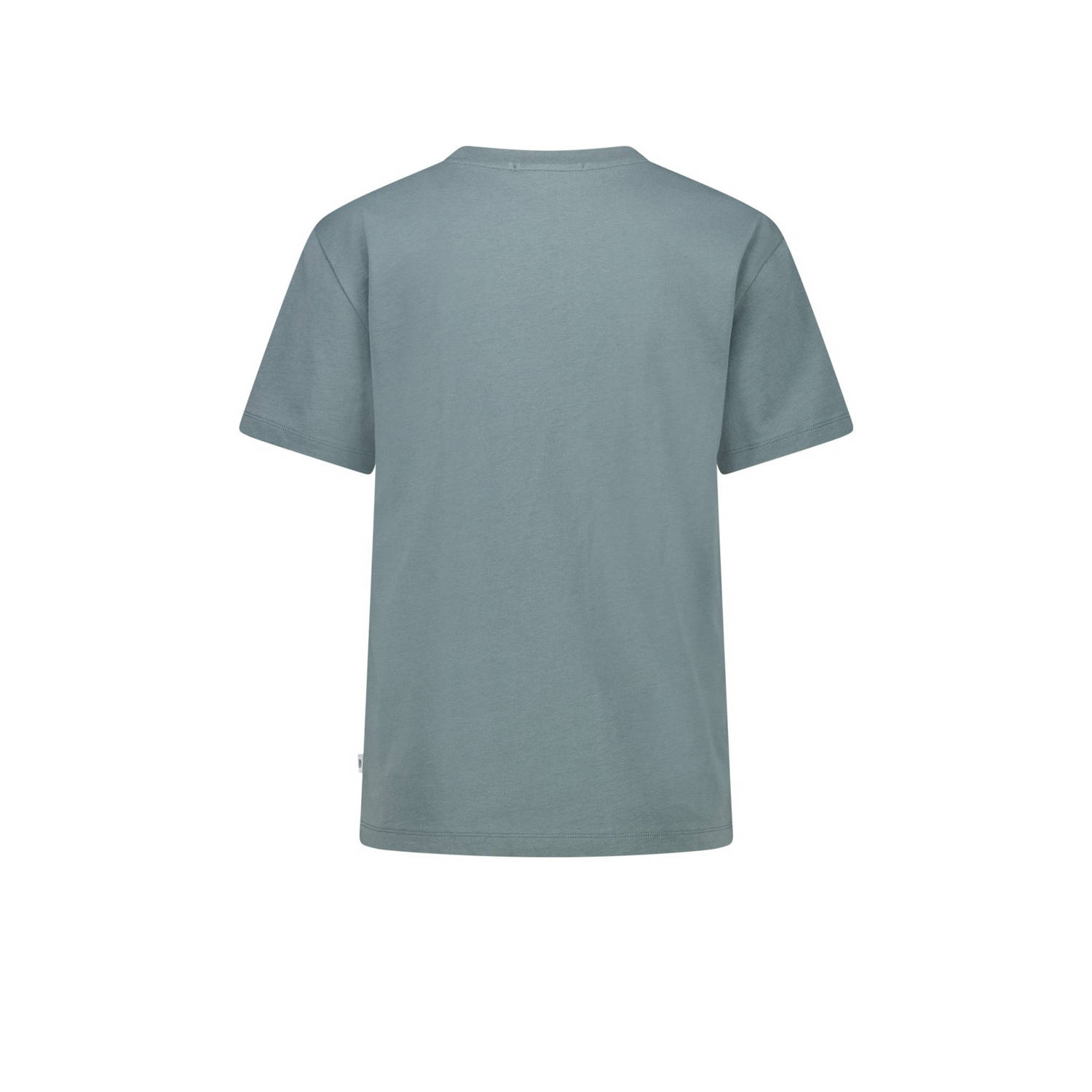 America Today T-shirt Esther grijsblauw