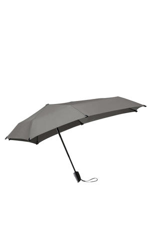 opvouwbare stormparaplu Automatic silk grey