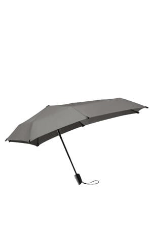 opvouwbare stormparaplu Automatic silk grey