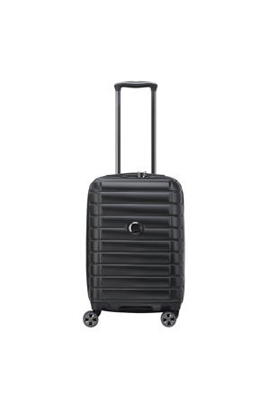 trolley Shadow 5.0 55 cm. Expandable zwart
