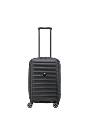 trolley Shadow 5.0 55 cm. Expandable zwart