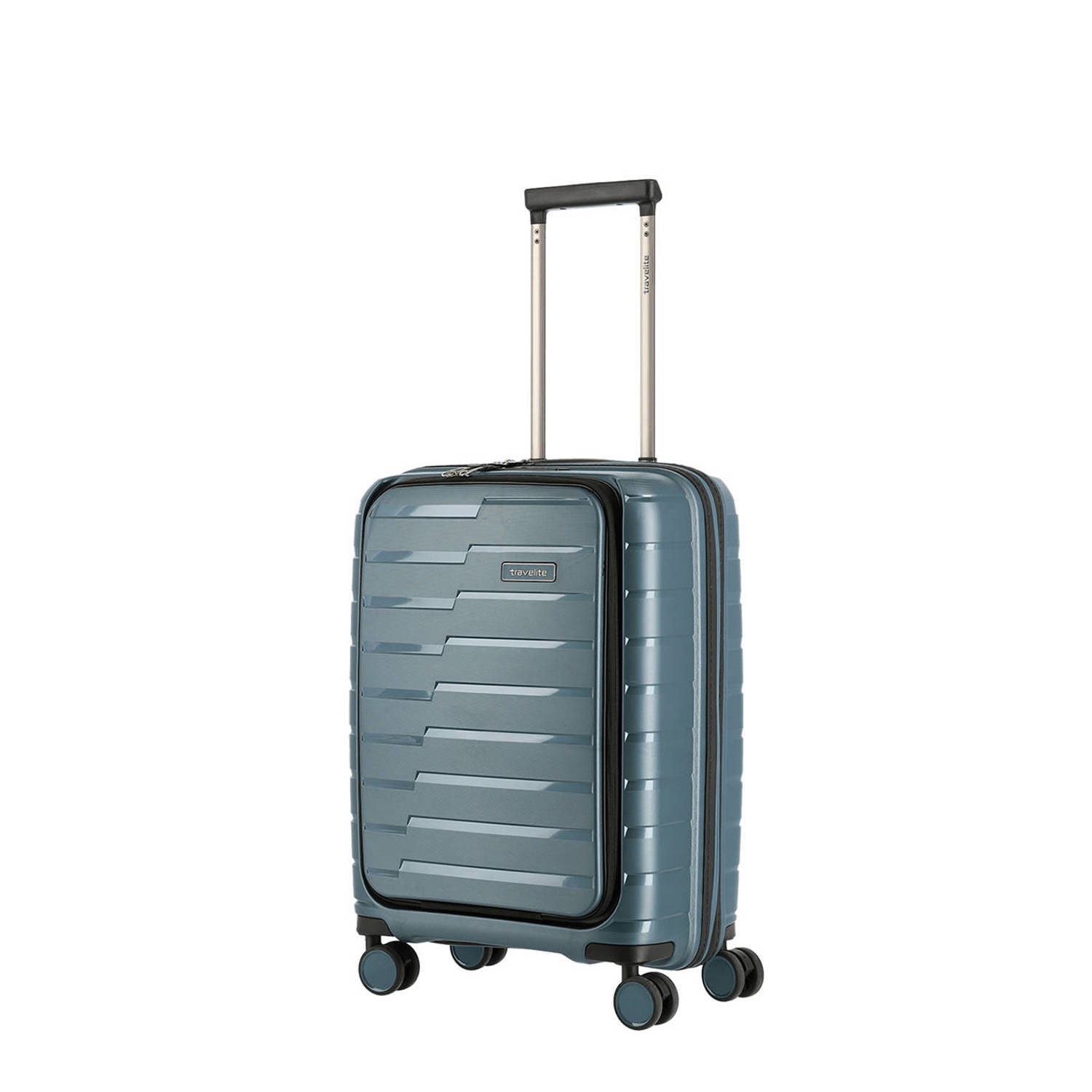 Travelite trolley Air Base Frontpocket 55 cm. blauw