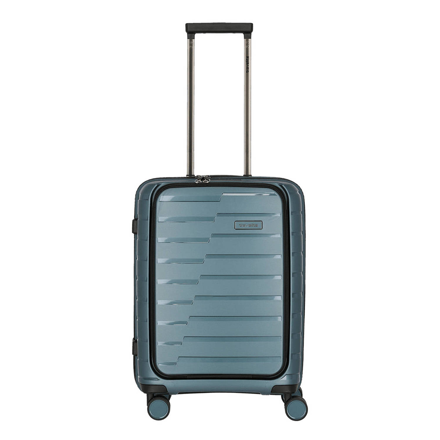 Travelite trolley Air Base Frontpocket 55 cm. blauw