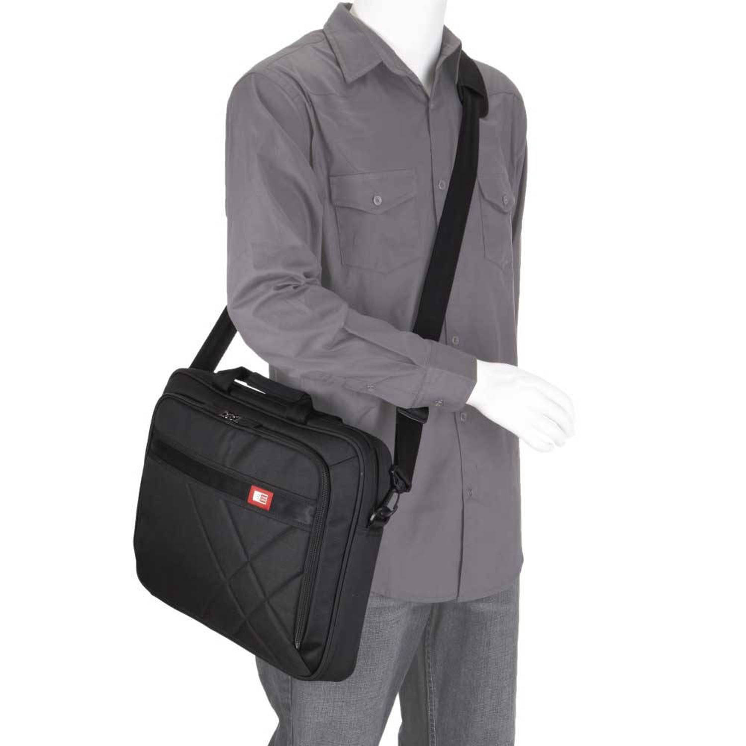 Case Logic 17.3 inch laptoptas Casual zwart